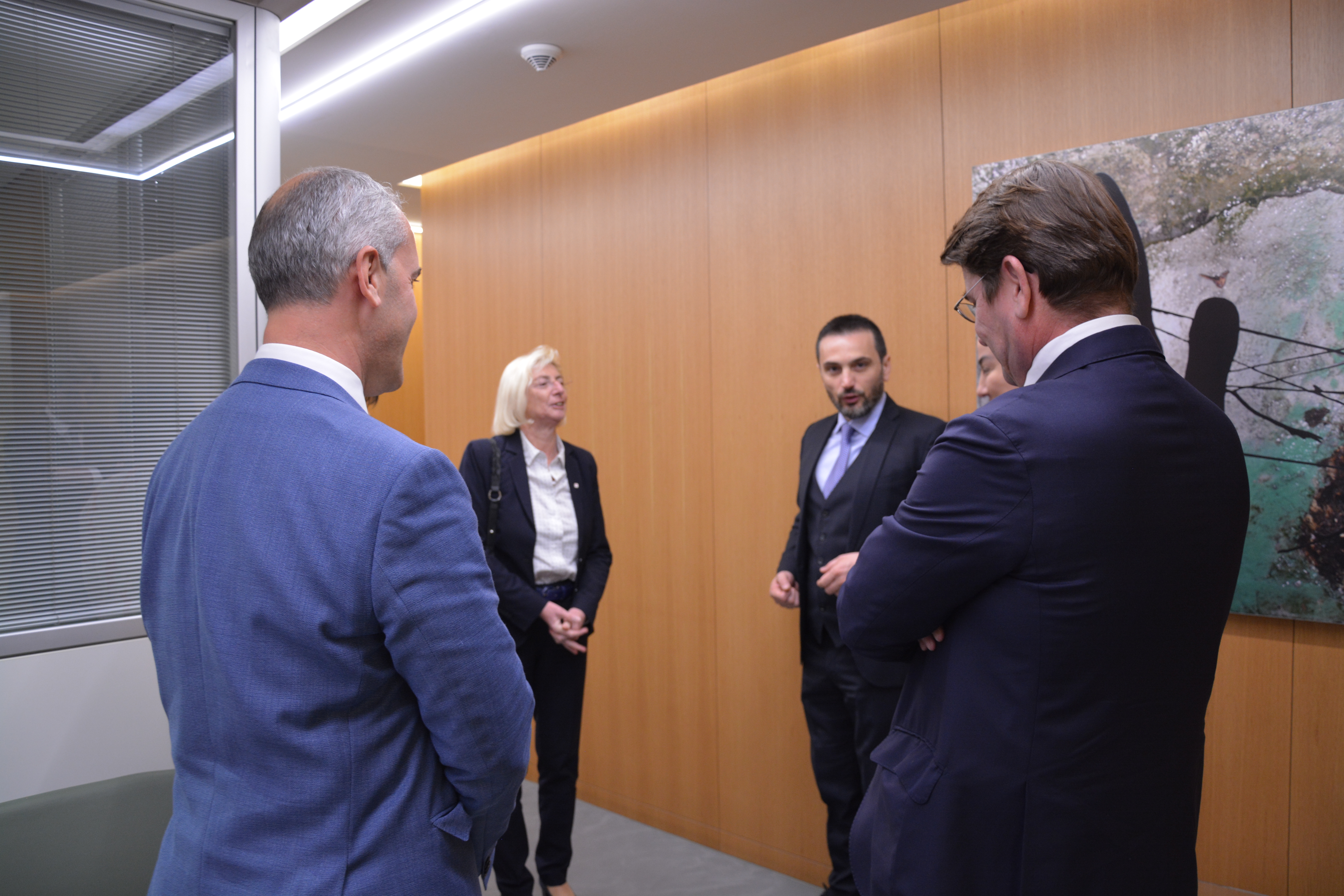 Vizita e Znj. Elisabeth Stadler në zyrat qendrore të INTERSIG VIG 